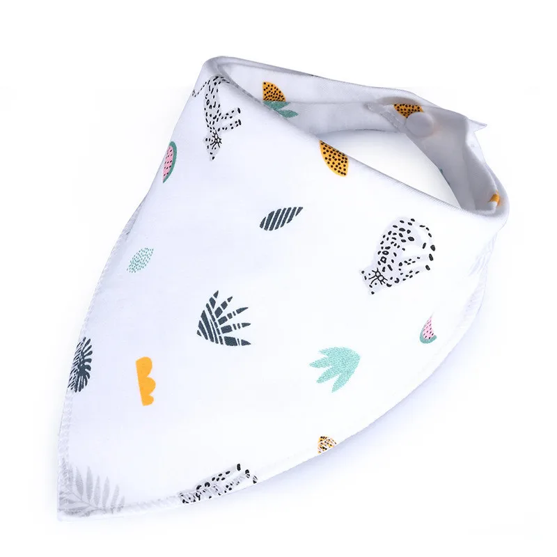 Cotton Fox Baby Bandana Bibs Cactus Feeding Cloth Newborn Babador Smock Children Burp Cheap Stuff | Детская одежда и обувь