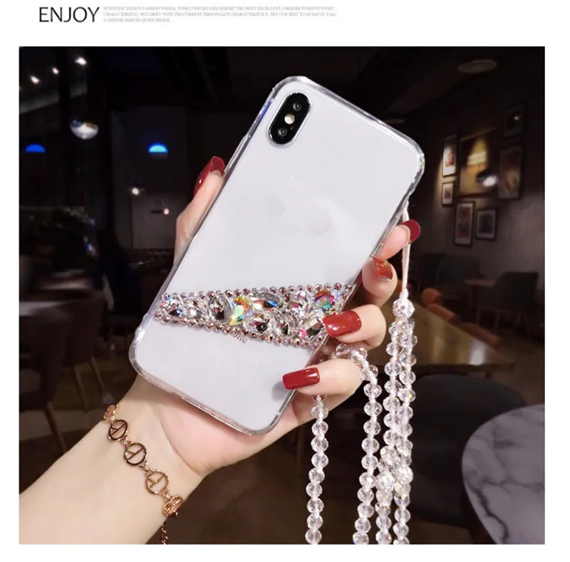 Luxury Bling Rhinestone Diamond Crystal Clear Soft Case Cover For Huawei P8 P9 P10 P20 P30 PLUS LiTE Mate10 20 30 Pro Lite Coque |