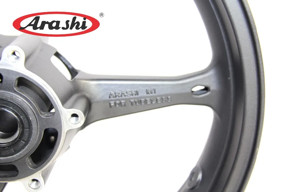 Обод колеса Передний Arashi GSXR1000 05-08 для SUZUKI GSX R1000 GSX-R1000 2005 - 2008 матовый черный 2006 2007