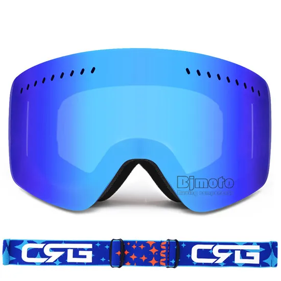 Model 2 BJMOTO зимние мотоциклетные очки уличные UV400 двойные линзы 3 слоя пены Спорт сноуборд лыжные очки маска катание на лыжах Снег шлем маска - Цвет: Model 2