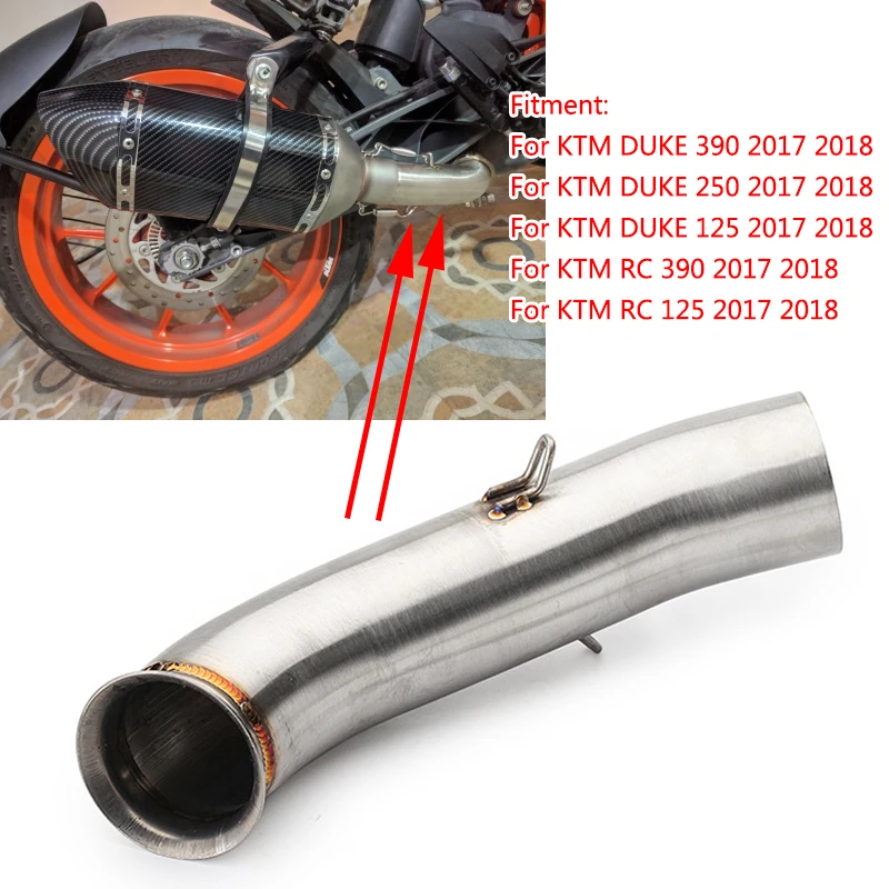 Глушитель выхлопной трубы DUKE 390 duke RC для мотоцикла глушитель KTM 250 Duke 125 2017