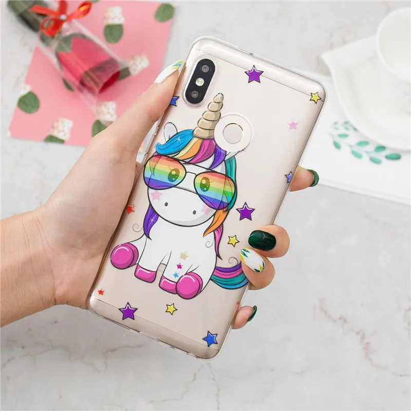 Чехол Wekays для XiaoMi RedMi Note 6 мультяшный Силиконовый ТПУ чехол 4 4X 5A Y1 5 Pro | Мобильные