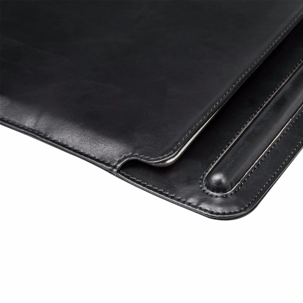 Jisoncase Кожаный чехол Чехол для iPad Pro 10,5 Чехол Мягкий складной рукав сумка с карандашом слот для iPad Pro 9,7