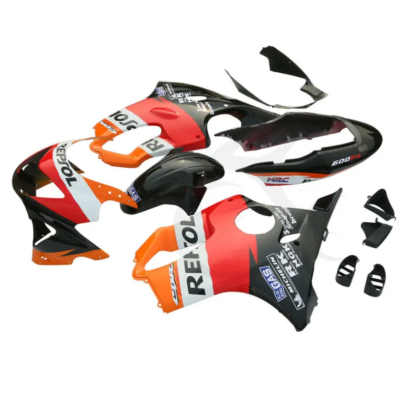 Комплект обтекателей для Honda CBR600F4 CBR 600 F4 99 00 Repsol 4A|kit tuner|kit transceiverkit coat |