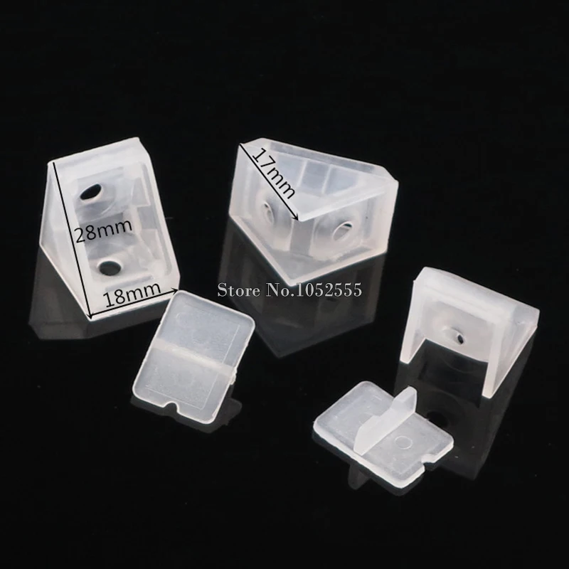 Лидер продаж 500 шт./лот поддержка полки шкафа 90 градусов пластиковые Угловые