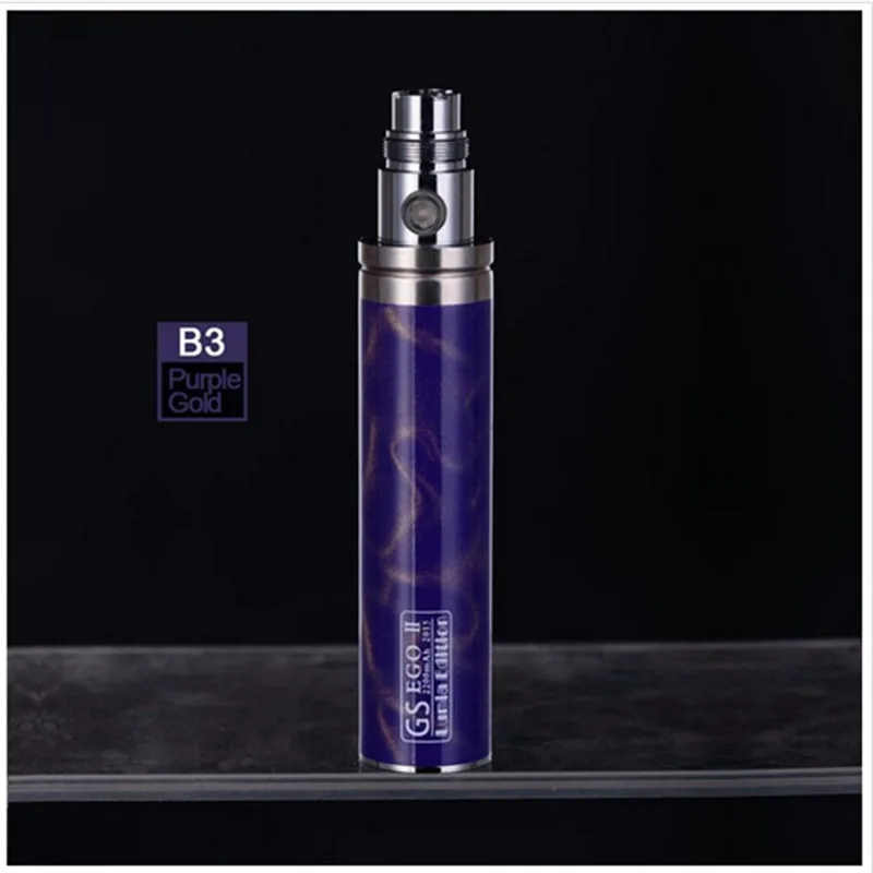 3 шт. GreenSound GS Ego II 2200 мАч 3D батарея Vape электронная сигарета 510 для огромной Емкости