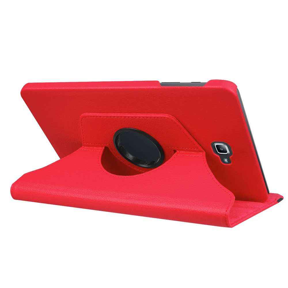 Для Samsung Galaxy Tab A A6 10,1 T580 T585 T580N T585N Tablet case 360 градусов вращающийся из искусственной кожи чехол+ стилус