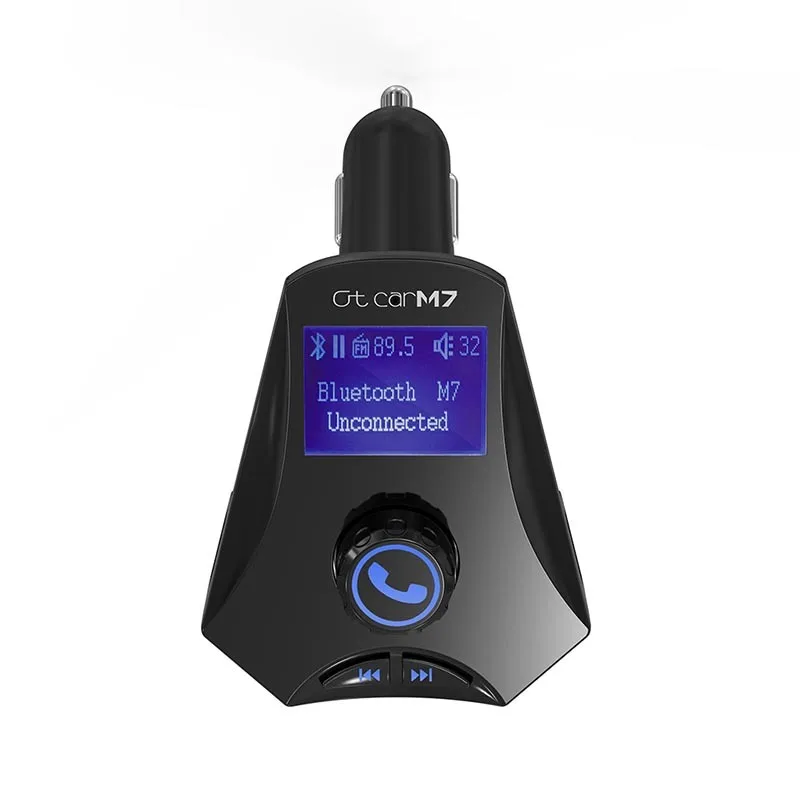 Digitalboy автомобиля mp3 плеер fm-передатчик модулятор громкой связи Bluetooth Car Kit 2.1a три USB