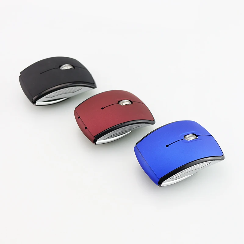 Складная Беспроводная мини мышь Sovawin 2 4g Оптическая usb матовая поверхность