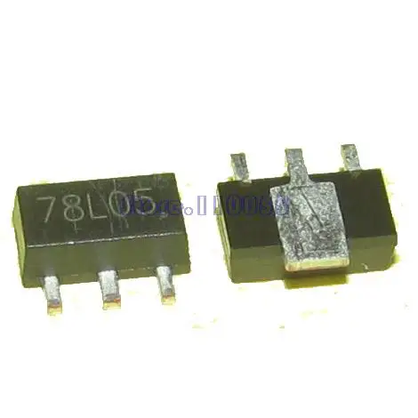 [Простой рот] 10 шт./лот в катушке 78L05 5V SOT-89 SMD Трехконтактный регулятор напряжения стабилизатор напряжения хорошее качество и ROHS