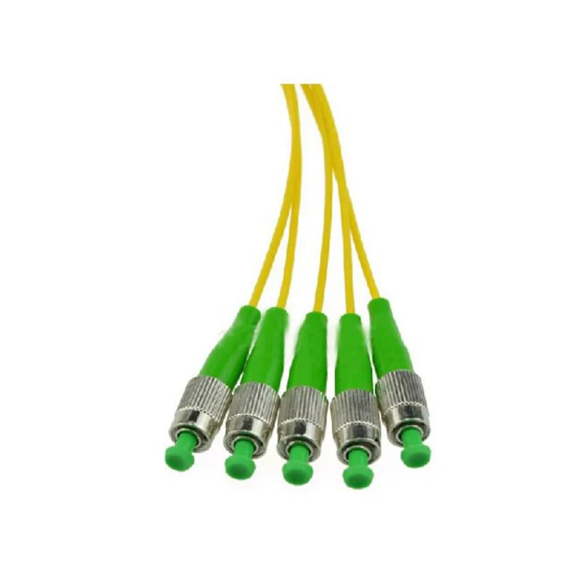 

FC APC PLC 1X4 Fiber Optic splitter Box With FC APC conector PLC 1X4 Single Mode ABS Optical Splitter Free shipping