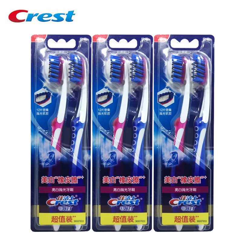 Зубная щетка Crest 6 шт./3 упаковки|crest toothbrush|tooth brush softcleaning tooth |