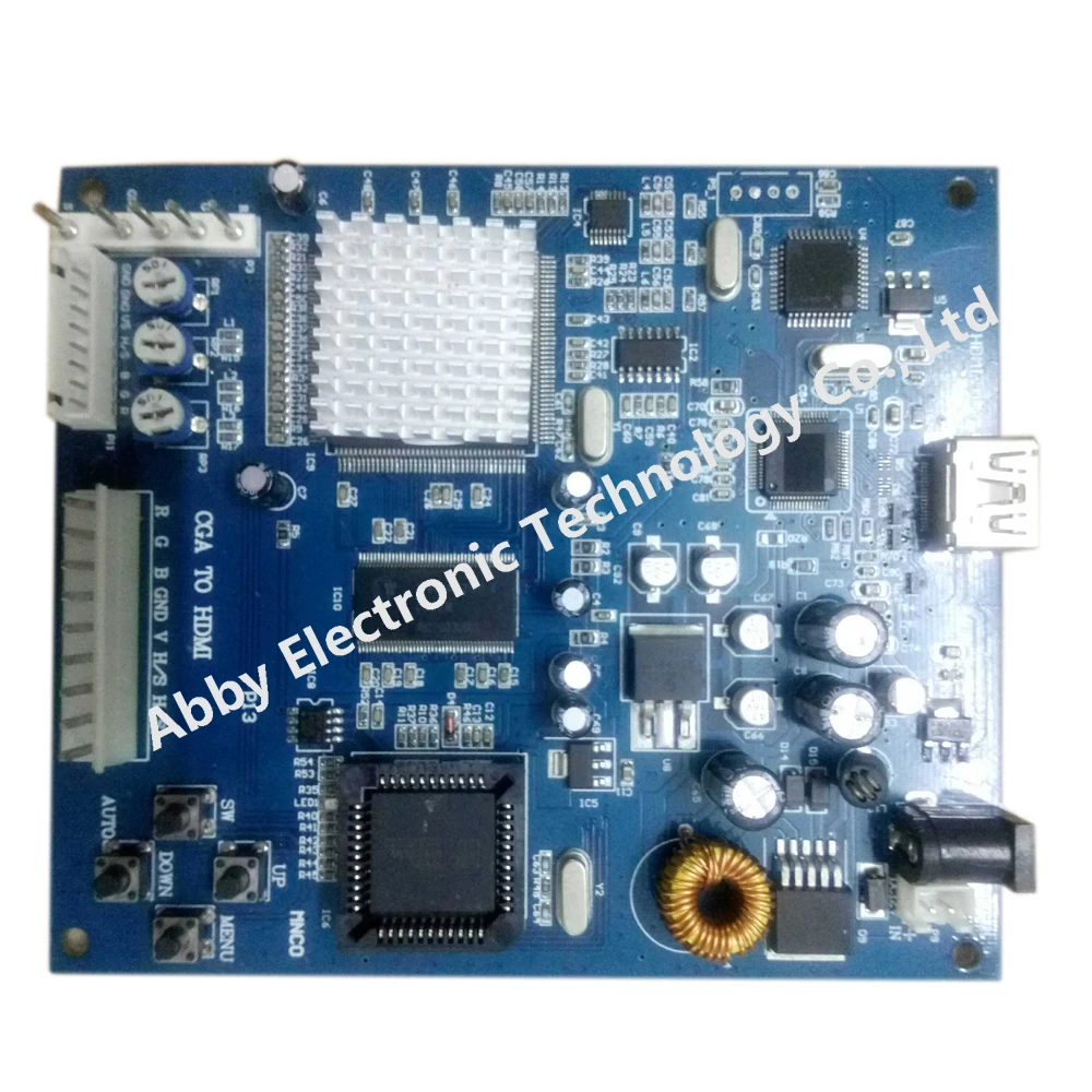 Плата видеоконвертера VGA/RGBS/CGA/EGA/YUV на выход HDMI для игровых автоматов | Спорт и