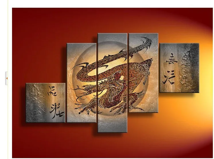 5 панельных настенных картин современная абстрактная серая картина маслом на