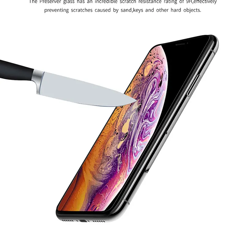 Jcpal Защитное стекло для сохранения личной информации для iPhone XS/X против подсматривания закаленное Стекло пленка для полного покрытия защиты