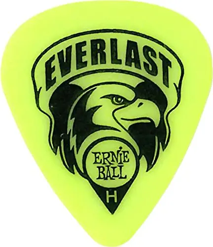 Ernie Ball Everlast яркие флуоресцентные медиаторы Delrin 12 упаковок (тяжелые) тяжелые|ernie