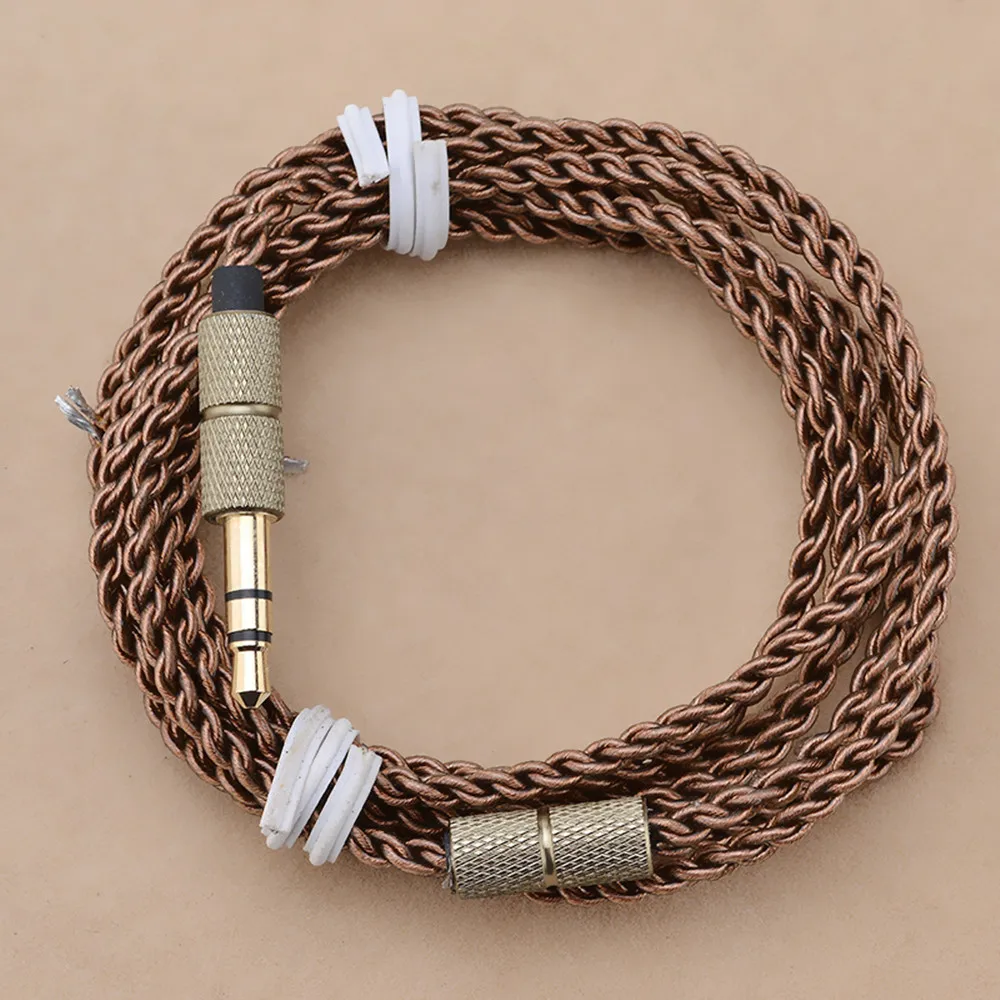 Новый 18-жильный однокристальный медный серебристый сменный провод FENGRU 6N для