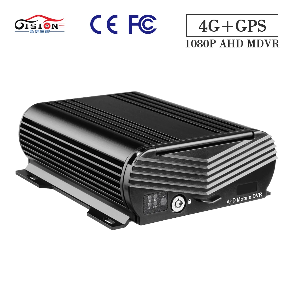 GISION трек MDVR 4 г gps 4Ch SD карты грузовик/регистратор для автобуса сигнализация хост