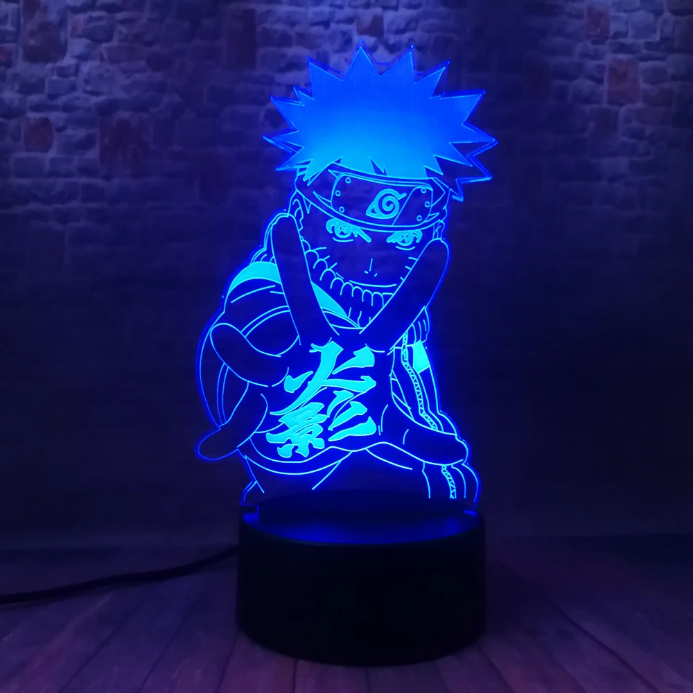 Ночной светильник Наруто из японского аниме для взрослых 2019 7 цветов|Ночники| |