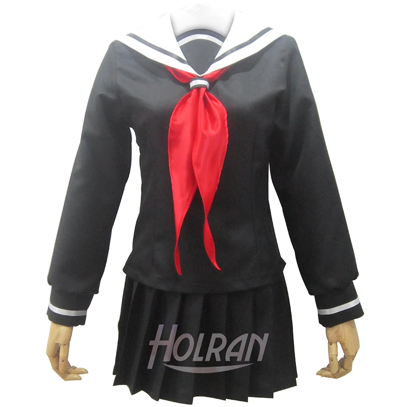 

Anime Cos Jigoku Shoujo/Hell Girl Enma Ai sailor school uniform lolita dress