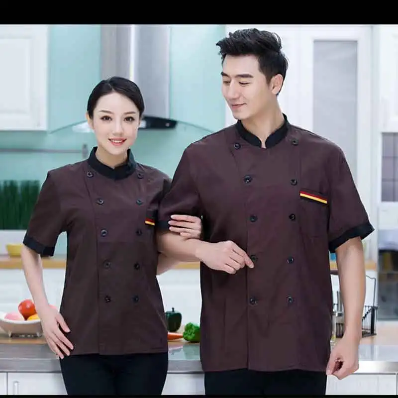 Мужская Рабочая одежда для шеф повара высокое качество работы униформа