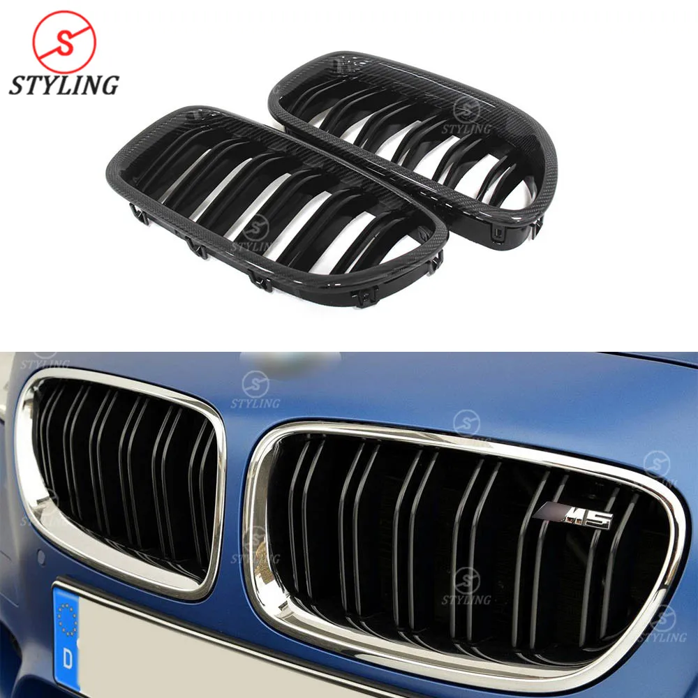 

F10 Front Bumper grill For BMW M5 F10 ABS & Carbon Fiber Front Bumper Front Grille 3 color 2010 2011 2012 2013 2014 2015 2016