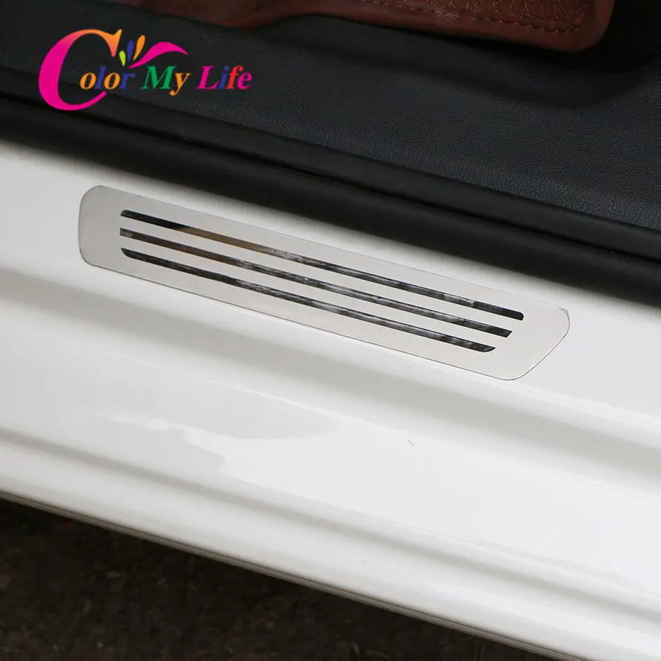 Накладка на порог автомобильной двери из нержавеющей стали для VOLKSWAGEN VW POLO 2011 - 2018 |