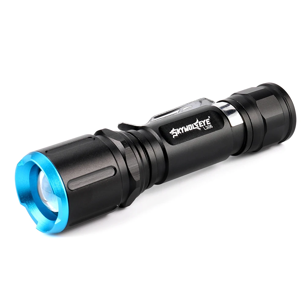 Масштабирование 3800 люмен CREE XML L2 LED 18650 фонарик водонепроницаемый светодиодный