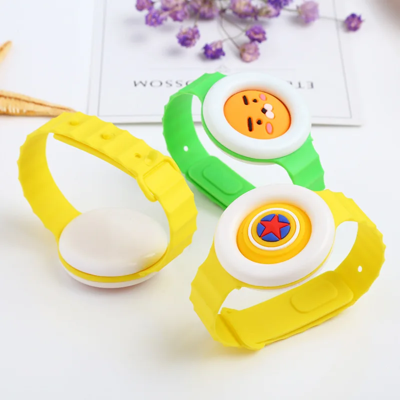 cartoon solid drive midge buckle bracelet to anti-mosquito mosquito repellent bracelets children | Украшения и аксессуары