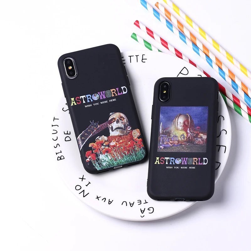 Чехлы для телефонов Travis Scott Astroworld Sicko Mode мягкий матовый Силиконовый чехол iPhone 11 6S 12