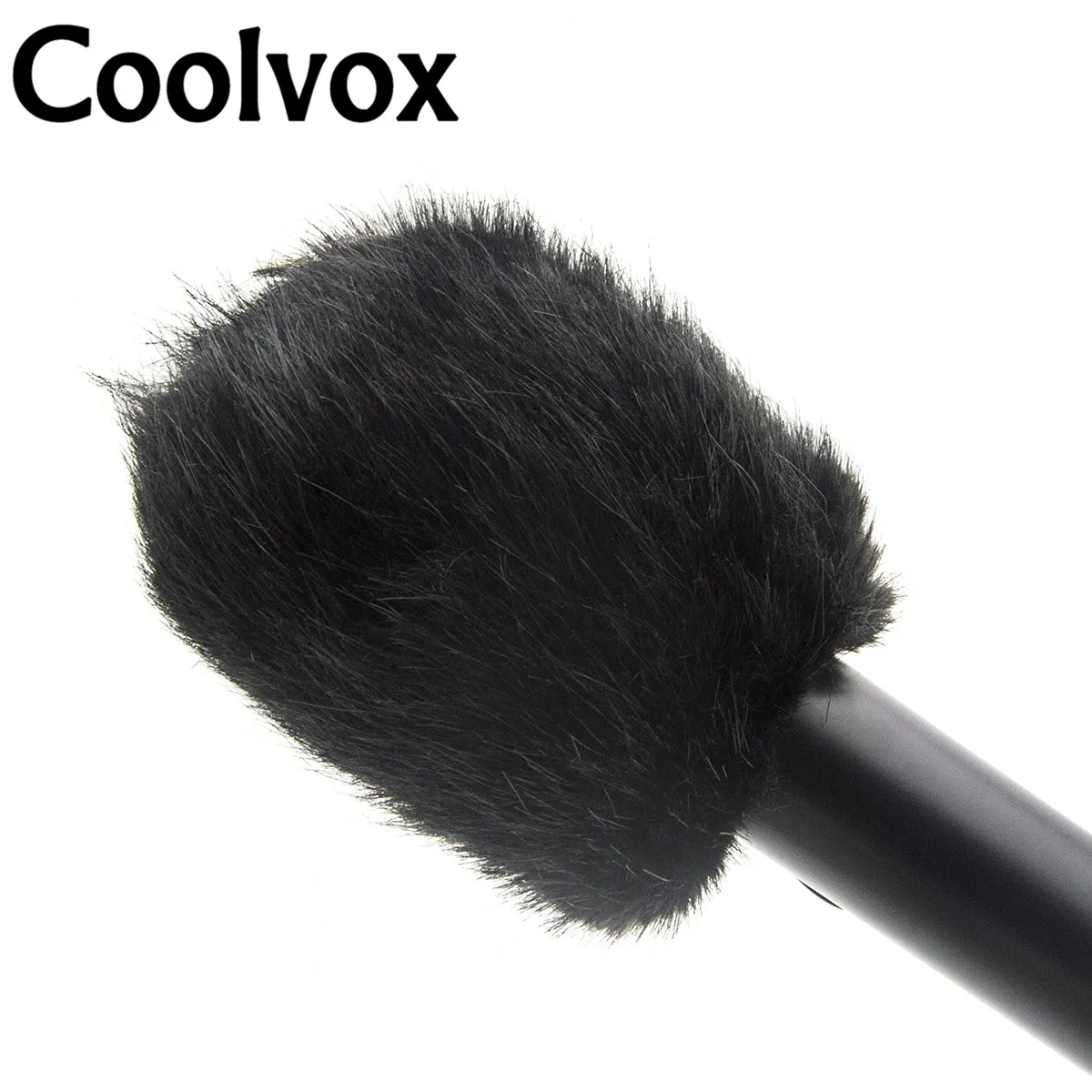 Coolvox общий нормальный микрофон Меховой чехол Ветрозащитный свитер с поролоновой крышкой для круглой головы для шаровой формы караоке микрофон