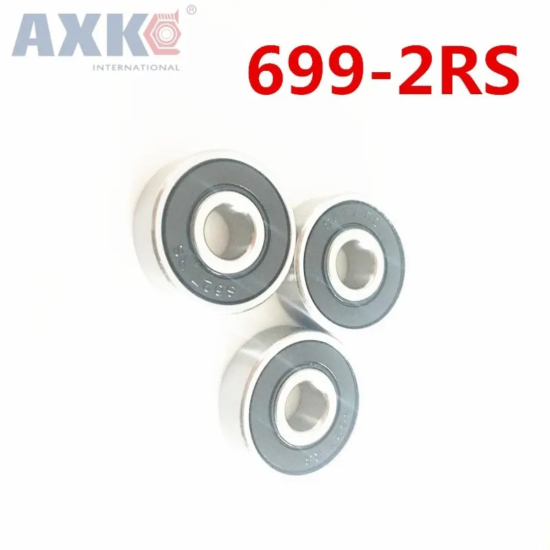 Axk 1 шт. 699 2rs 619/9 Si3n4 Гибридный керамический глубокий шаровой подшипник 9x20x6 мм Cb Abec