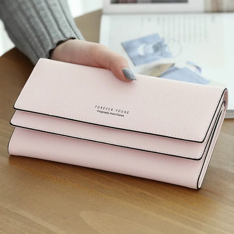 Кошелек для женщин корейский стиль цвет в ассортименте|long wallet|f walletfashion wallet |