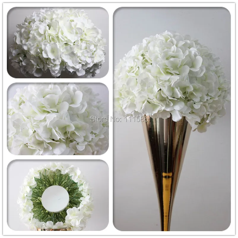 

SPR-30cm/35cm/40cm/50cm10pcs/lot wedding decorative flower road lead artificial wedding table centerpiece flower ball decoration