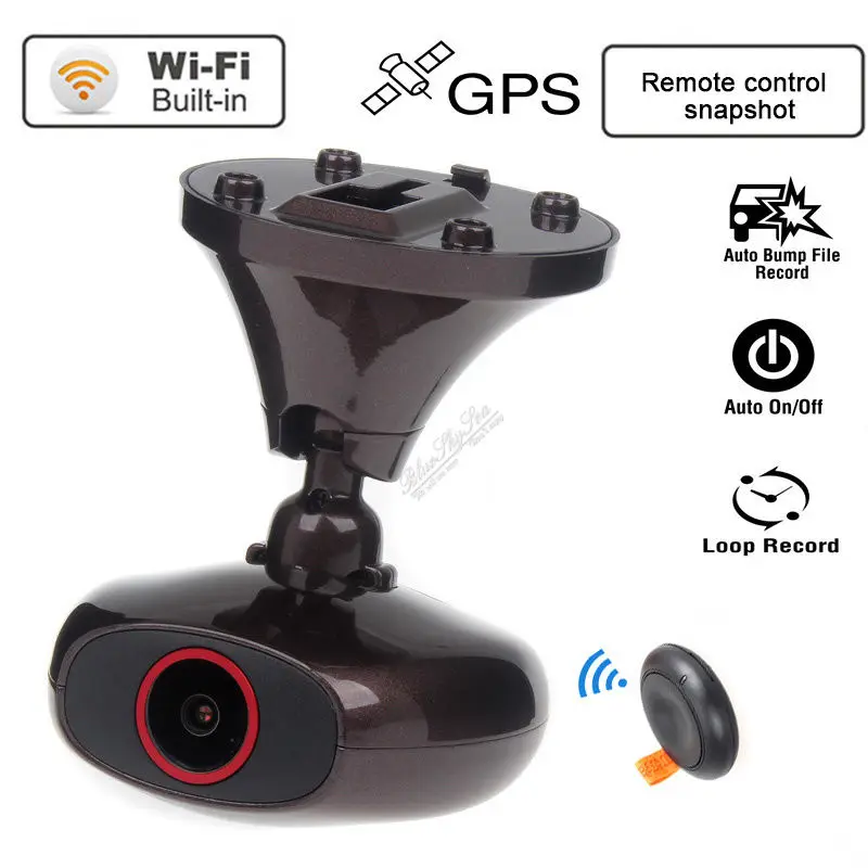 Оригинальный DDPAI M6 плюс Видеорегистраторы для автомобилей HD 1440 P WI-FI автомобиля
