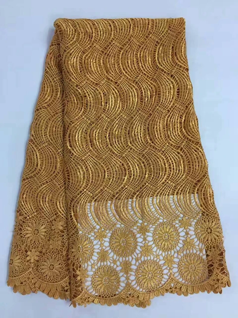 Африканский кружевной ткани гипюр материал шнур кружева белый заводская цена