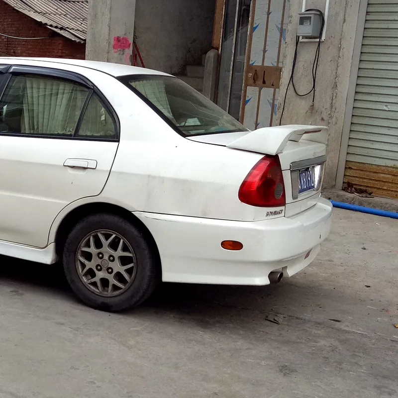 Спойлер для Lancer высокое качество ABS материал заднее крыло автомобиля Праймер