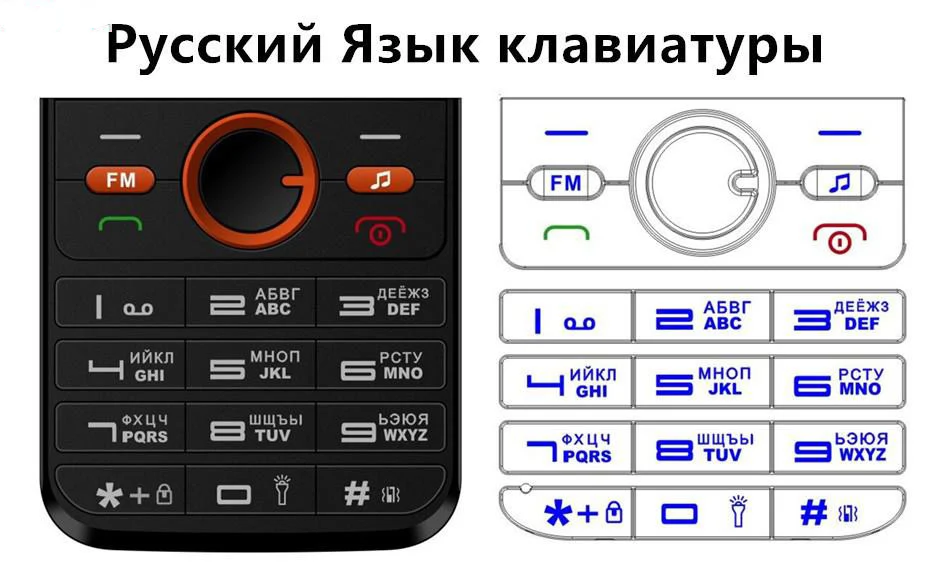 Оригинальный мобильный телефон SERVO V8240 русская клавиатура разблокированный 1 77