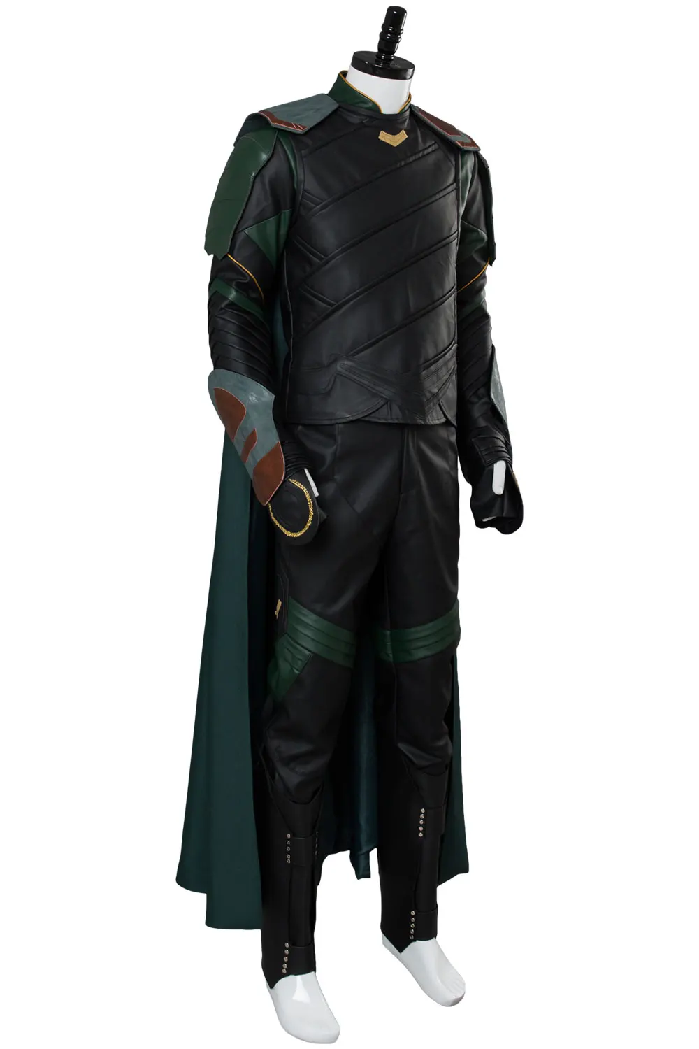 Thor 3 Ragnarok Loki Tom Sakaar костюм накидка Косплей Костюм Полный комплект|Костюмы из