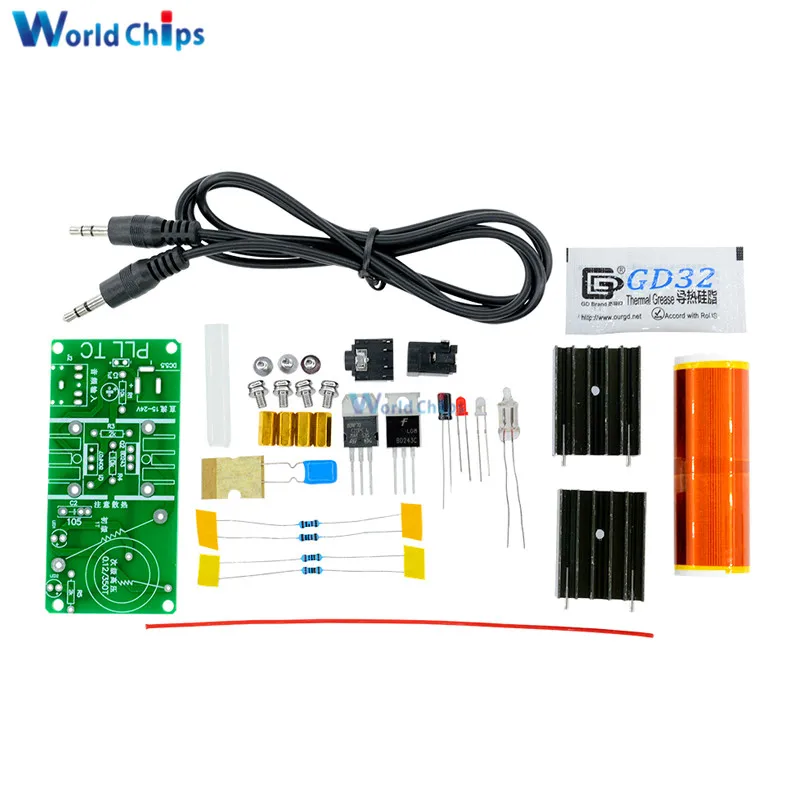 15W Mini плазменный динамик с катушкой Тесла Kit Music Wireless плата трансмиссии Module DC 15 24V