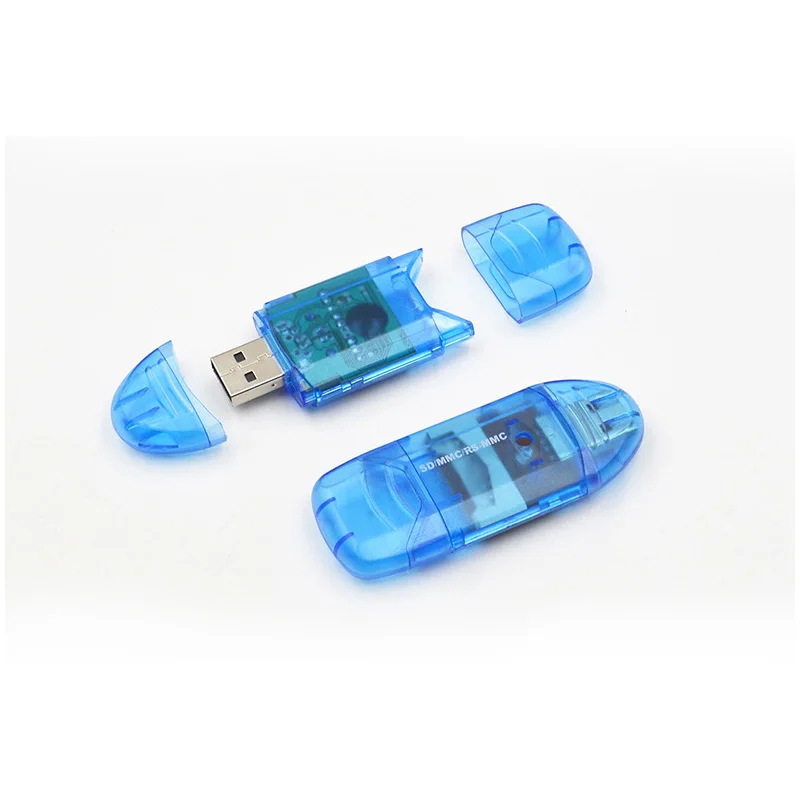 1 шт. высокоскоростной портативный USB для карты памяти Reader адаптер записывающего
