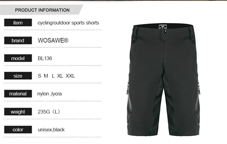 Мужские шорты с гелевой подкладкой нижнее белье для велоспорта