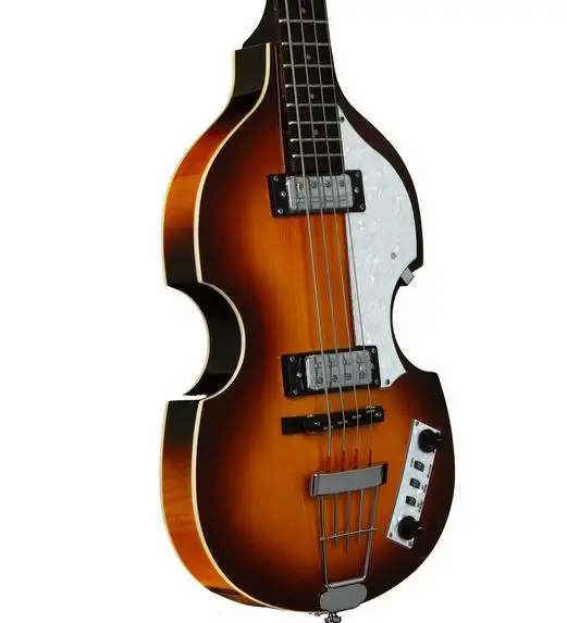 2017 грот Новое поступление SUNBURST Hofn скрипка бас полый корпус 69 Винтаж Стиль тюнеры
