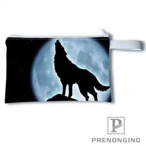 Coin Purse На заказ волк(60) кошелек с рисунком кошелек на молнии Zero кошелек телефон Сумки для ключей мода небольшой женский кошелёк#19-01-22-3-159 - Цвет: Coin Purse