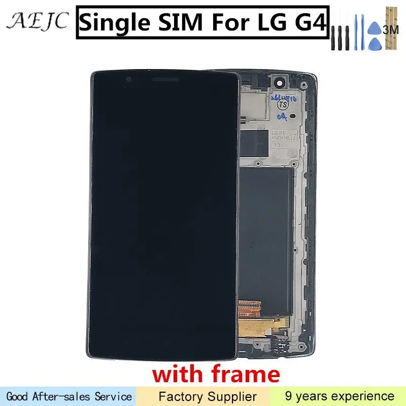 5.5" Односимочный Дисплей с сенсорным экраном и рамкой для LG G4 H810 H811 H815