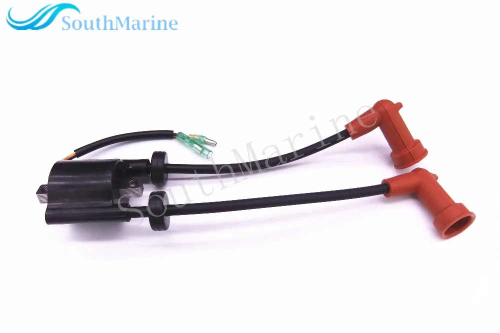 

Boat Motor Ignition Coil Assy TE15-05000400 for Parsun HDX 2-Stroke TE15 TE9.9 Outboard Engine, High Pressure Coil