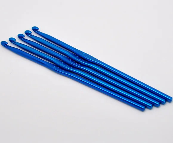 Алюминиевые крючком Крючки Иглы случайный цвет 15 см x 5 мм шт|aluminium crochet needles|needle