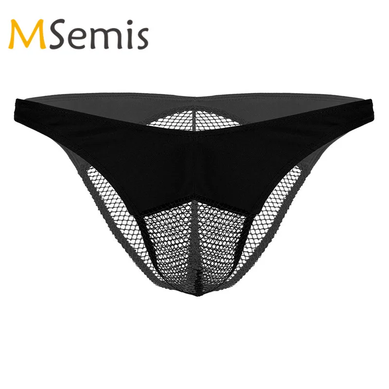 Трусы-стринги мужские сетчатые цвет в ассортименте M L XL XXL нижнее белье Sissy |