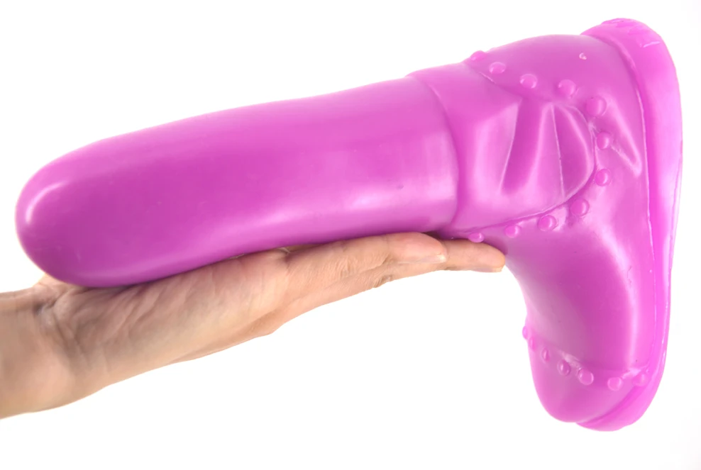 Большой Анальная пробка FAAK ботинки мартинсы дизайн большой фаллоимитатор черный