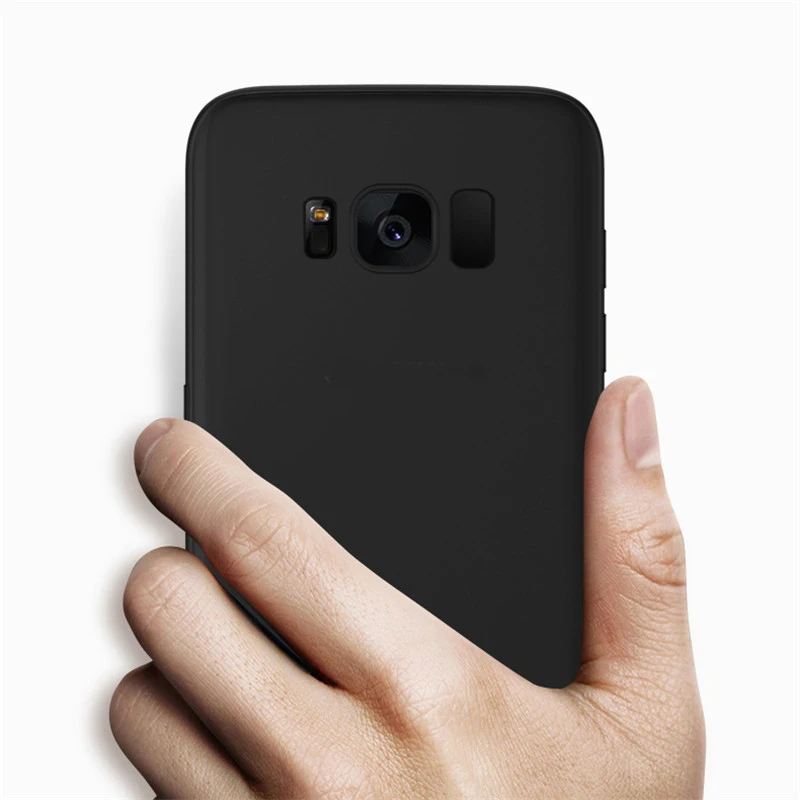 Матовый Мягкий силиконовый чехол для Samsung Galaxy S8 S9 Plus J8 J4 J6 A8 A6 2018 A3 A5 2017 A7 Чехлы A6Plus